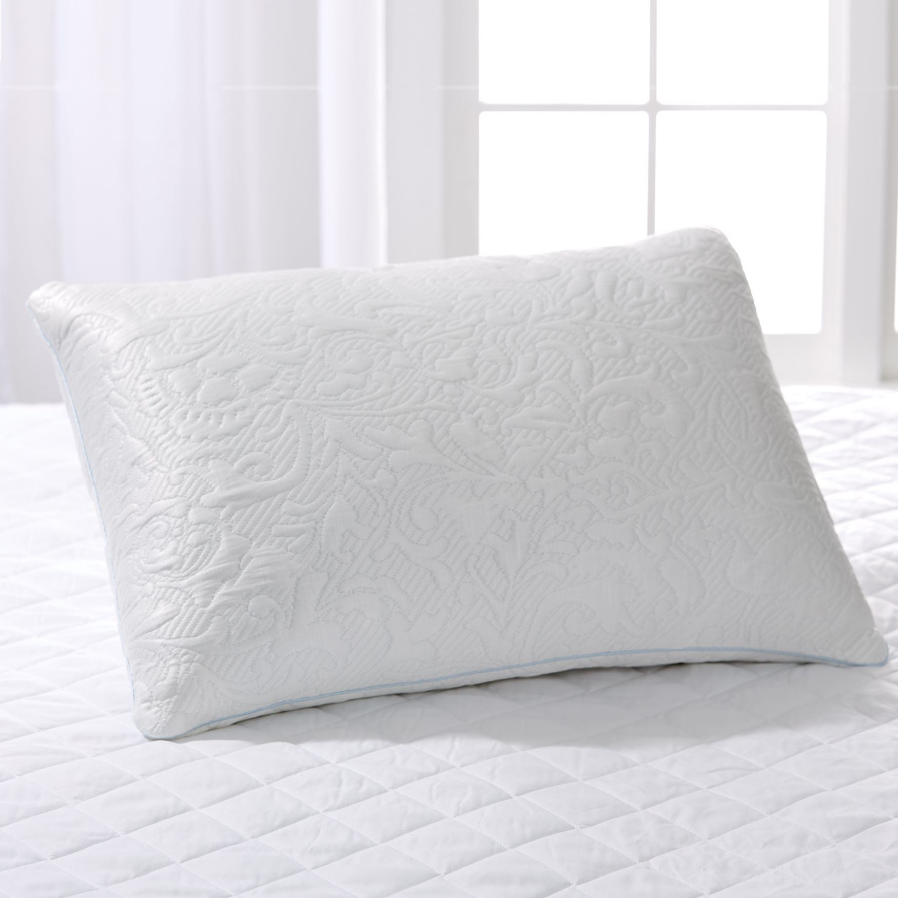 Luxury Cooling Micro Gel Fiber Pillow Bedding Brylane Home
