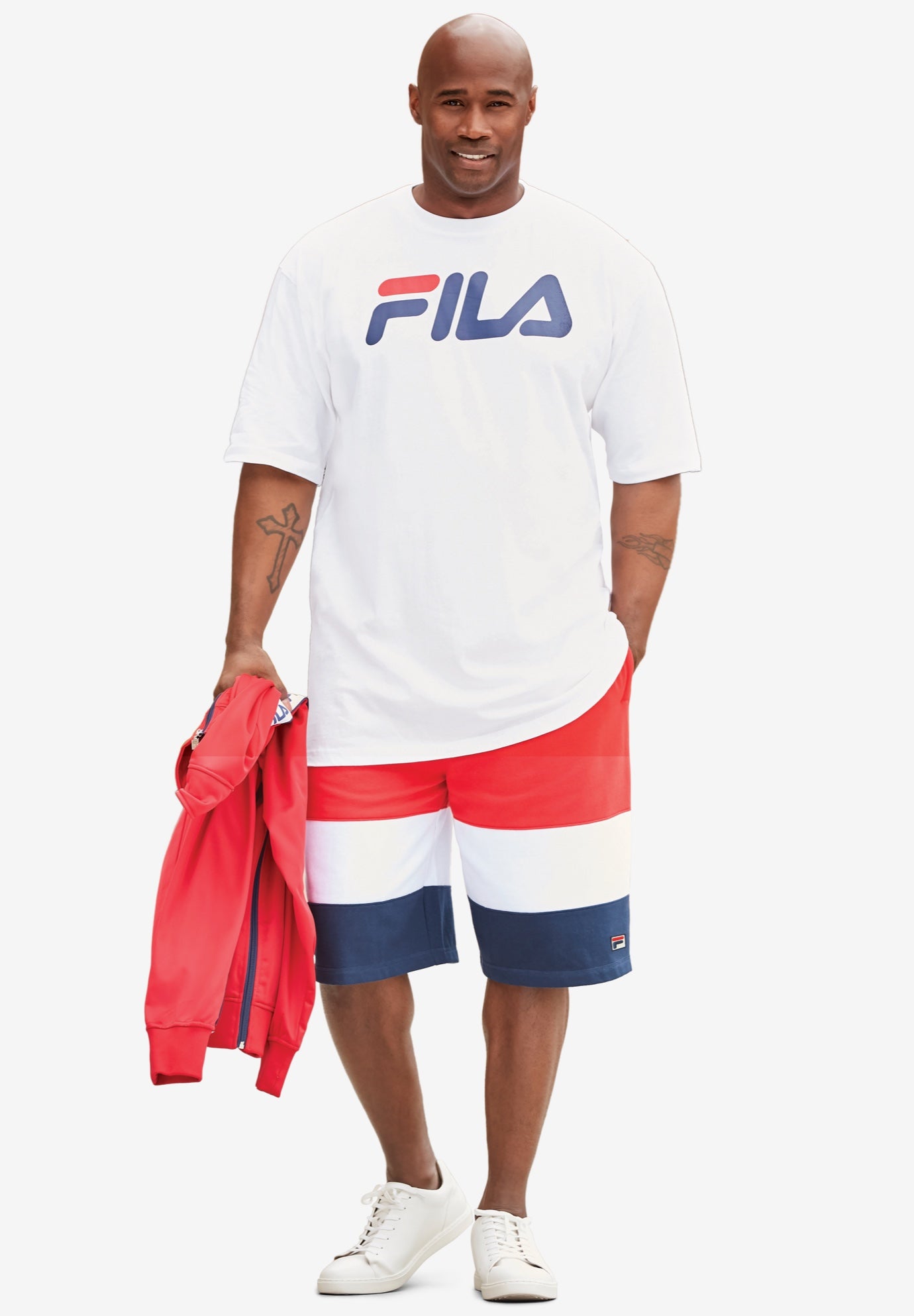 Mens fila online short sets
