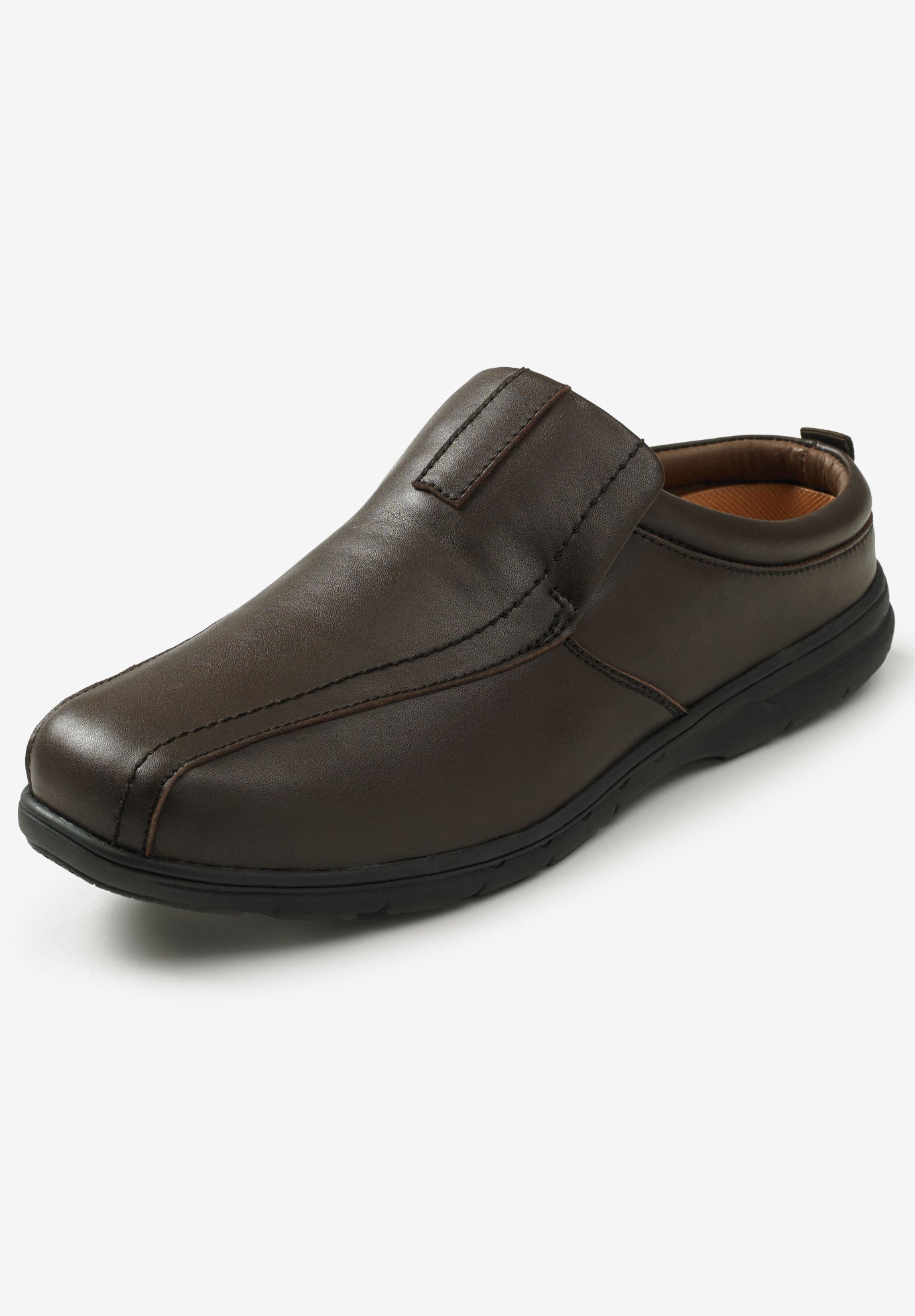 Casual Leather Slides | Brylane Home