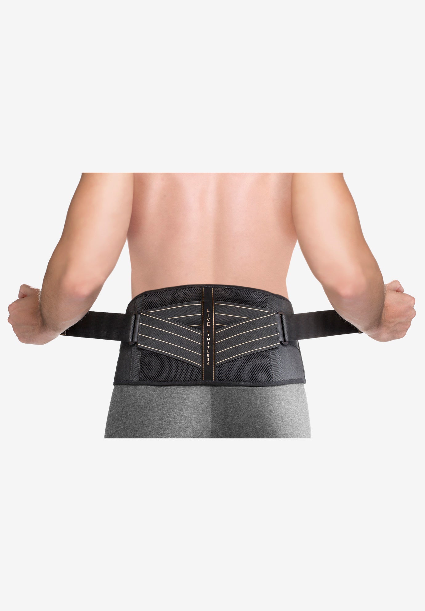 Adjustable Back Pro Brace by Copper Fit Brylane Home