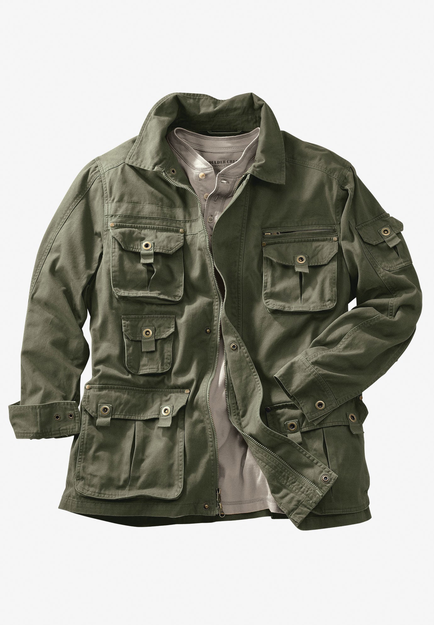 Coat with a lot of pockets sale