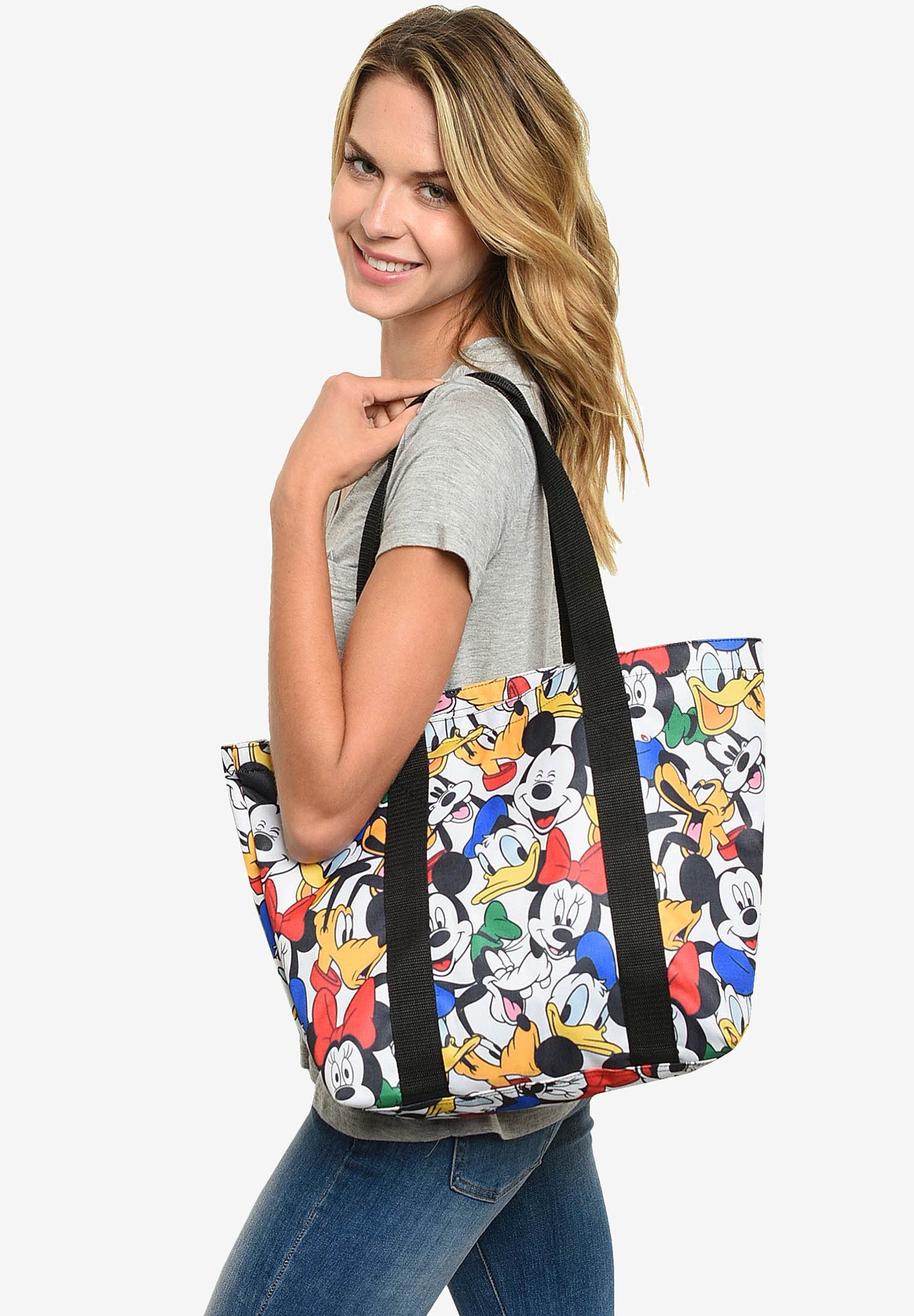 zippered beach bag
