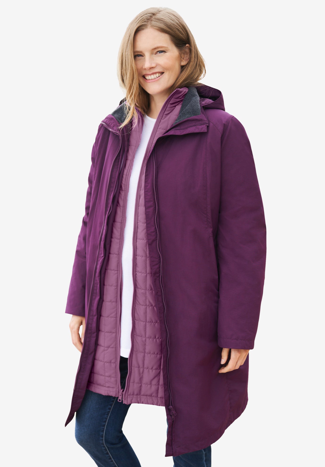 Lands end down deals commuter coat
