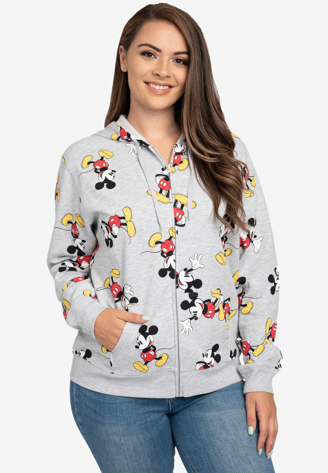 Womens mickey best sale hoodie