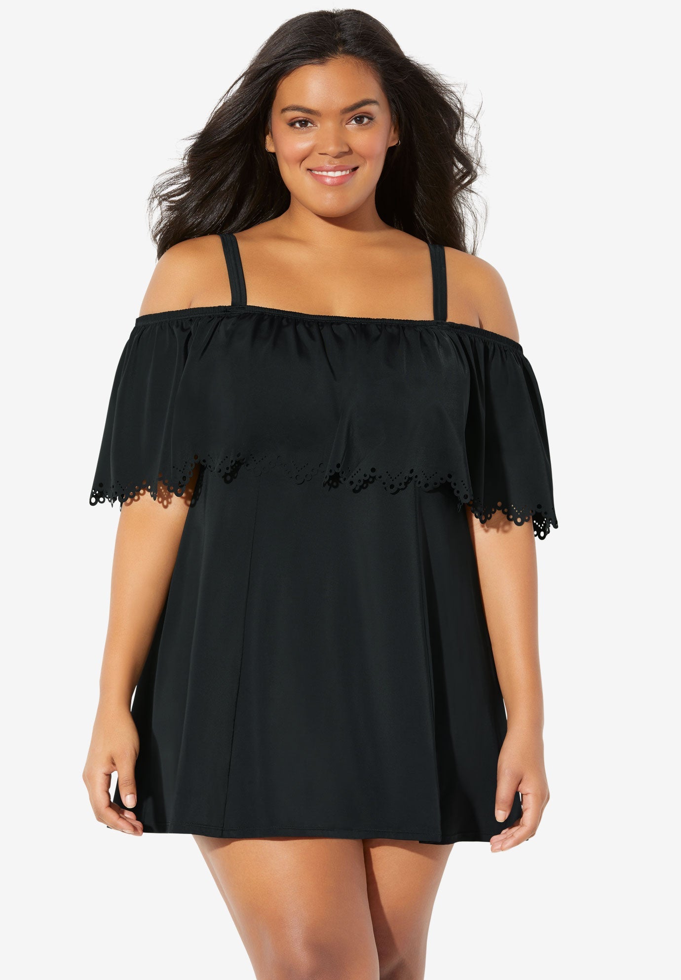Off shoulder swimdress Clearance