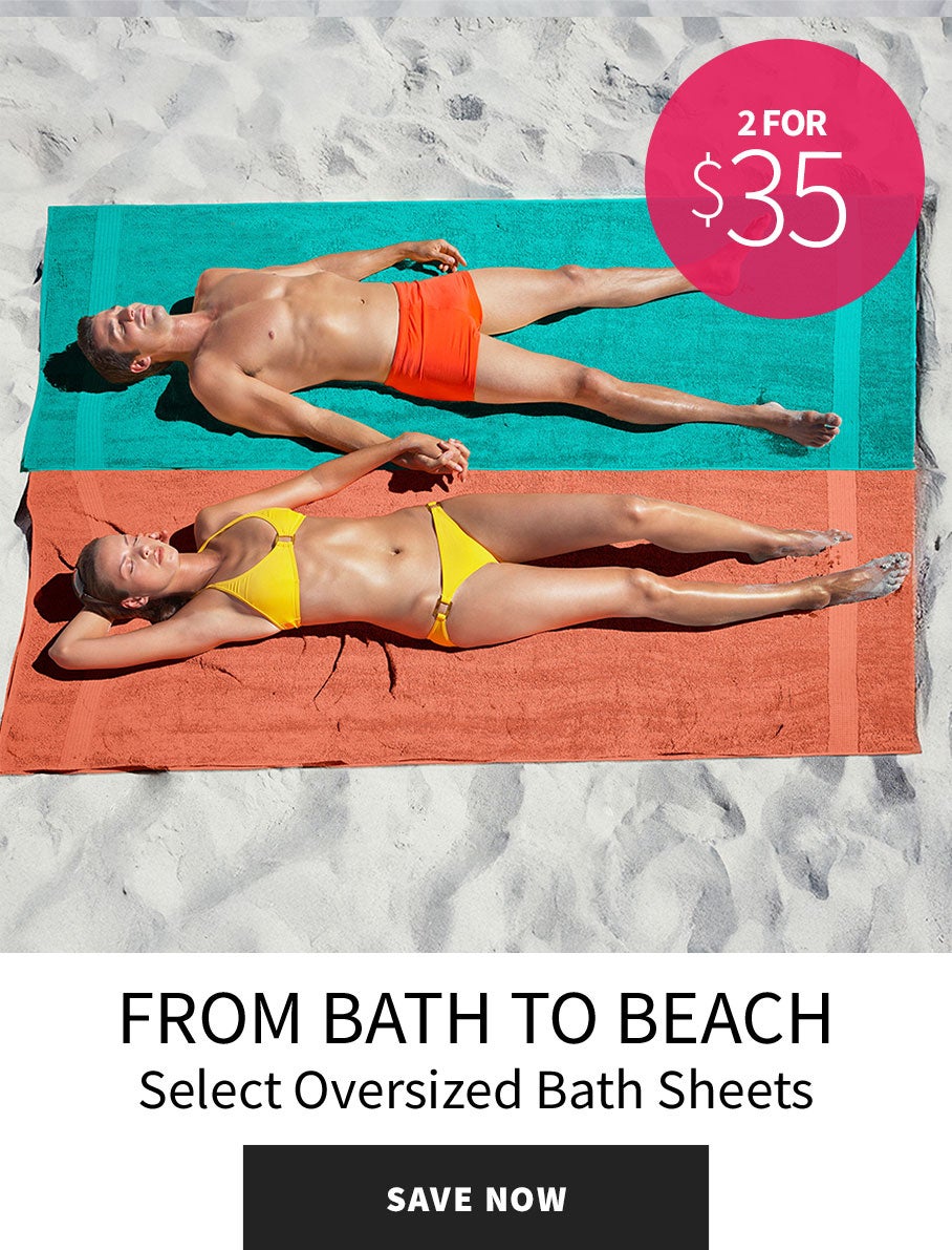SELECT OVERSIZED BATH SHEETS