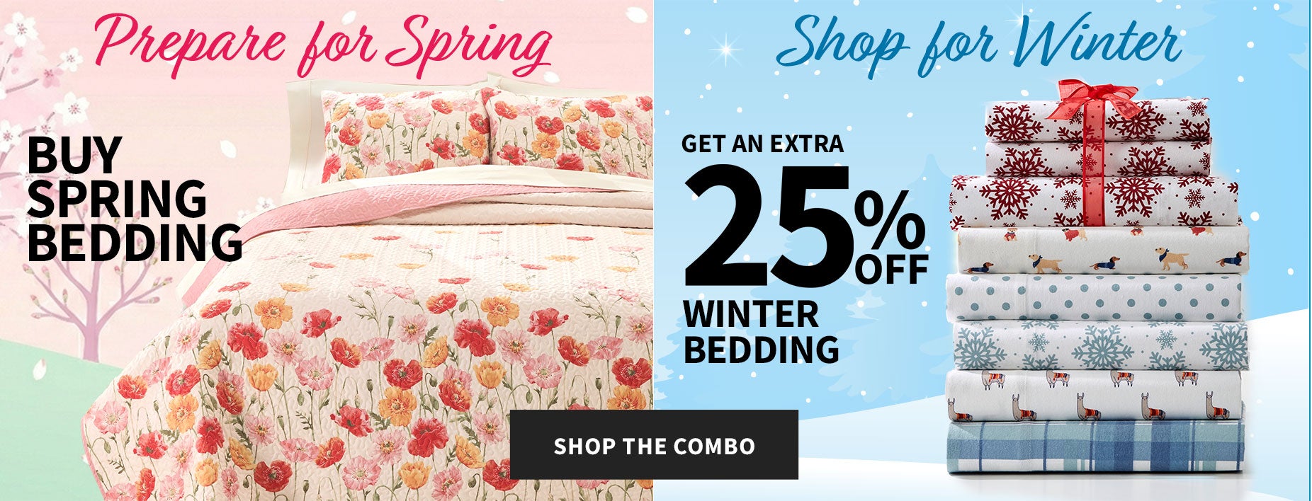 WINTER BEDDING COMBO 