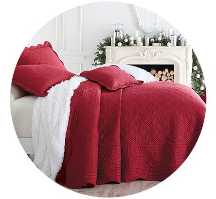 BH Studio Reversible Quilted Bedspread All sizes 12 colors $49.99