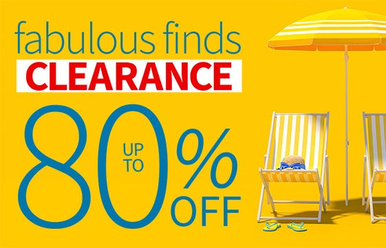 Limited time clearance up to 80% off + take an extra 20% off - No Code Needed