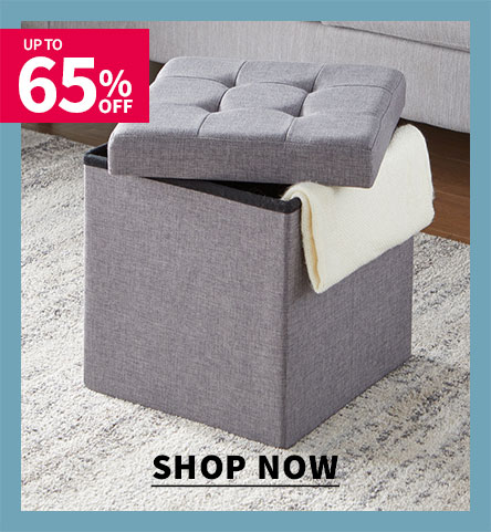  up to 65% off.