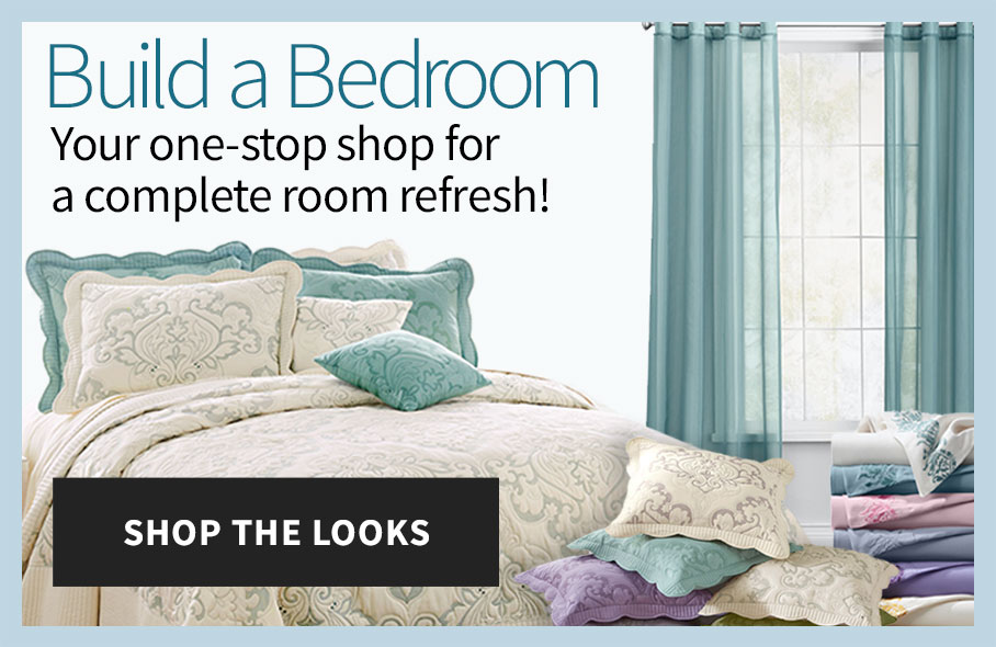 Build a bedroom, your one stop shop for a complete room refresh.