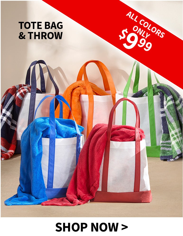 TOTE BAG & THROW