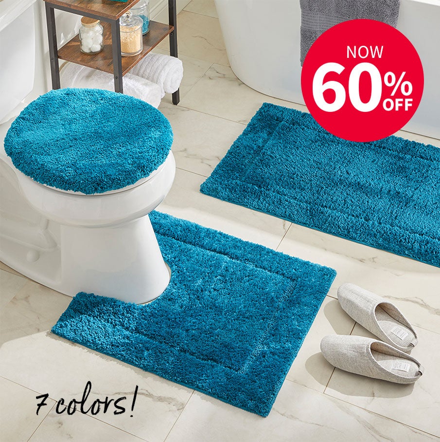 BH Studio Luxe Bath Rugs 60% Off