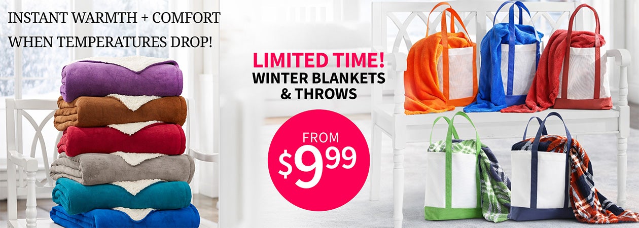 Instant warmth + comfort when temperatures drop