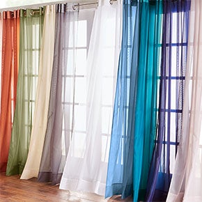 BH STUDIO SHEER VOILE GROMMET PANEL