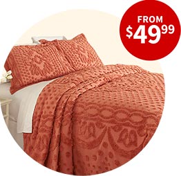 Shop Bedspreads from $49.99.