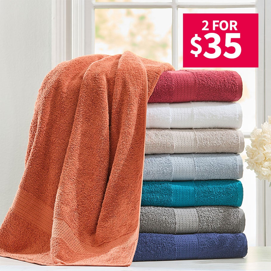 2 For $35 on Select Bath Sheets