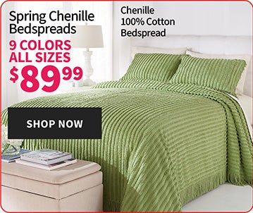 Spring chenille bedspread $89.99 - Mobile image 2