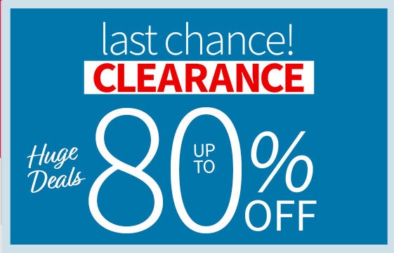 Limited time clearance up to 80% off + take an extra 20% off - No Code Needed