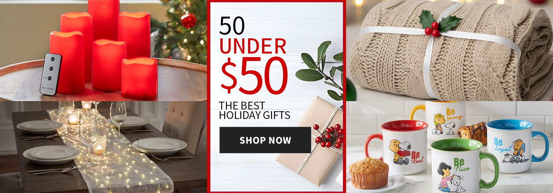 50 UNDER $50 THE BEST HOLIDAY GIFTS