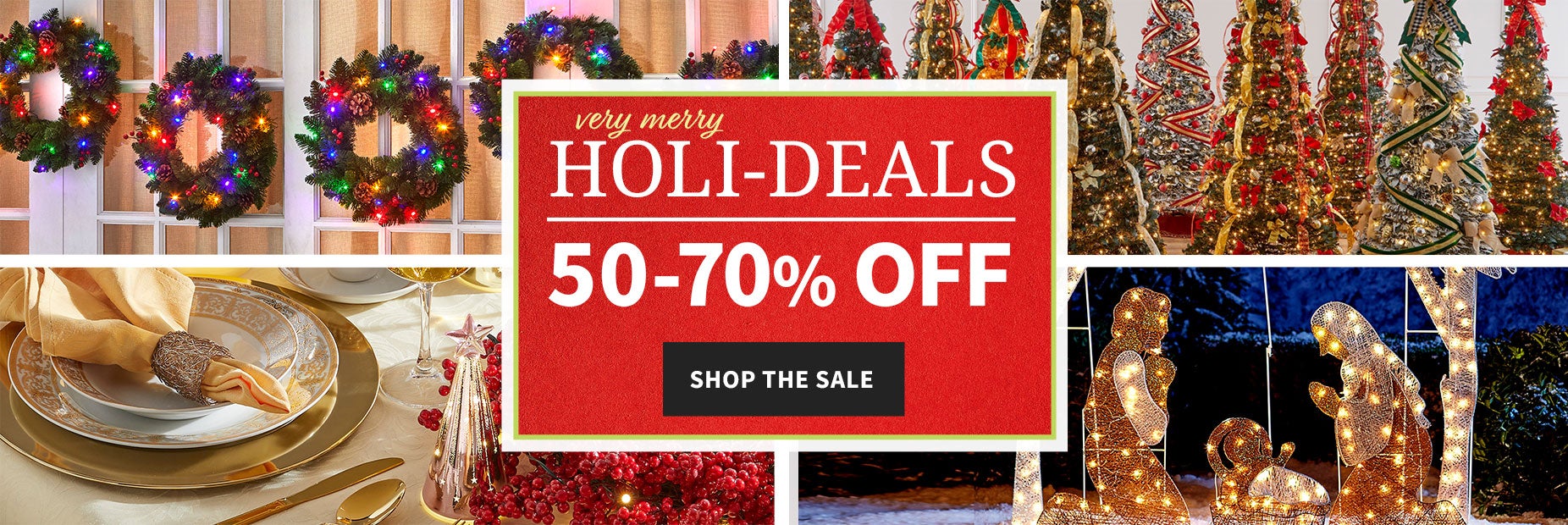Home for the holidays sale up to 60% off plus an extra 30% off you order with code BHEHOME30