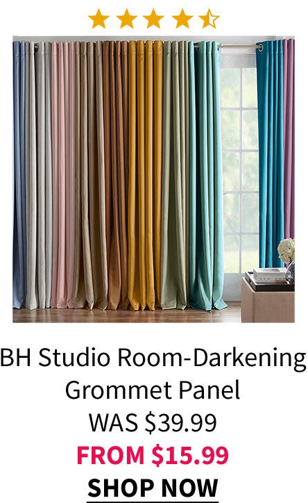 BH STUDIO ROOM-DARKENING GROMMET PANEL
