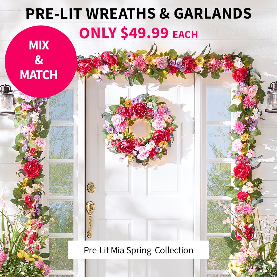 Floral Wreaths and Garlands Deal