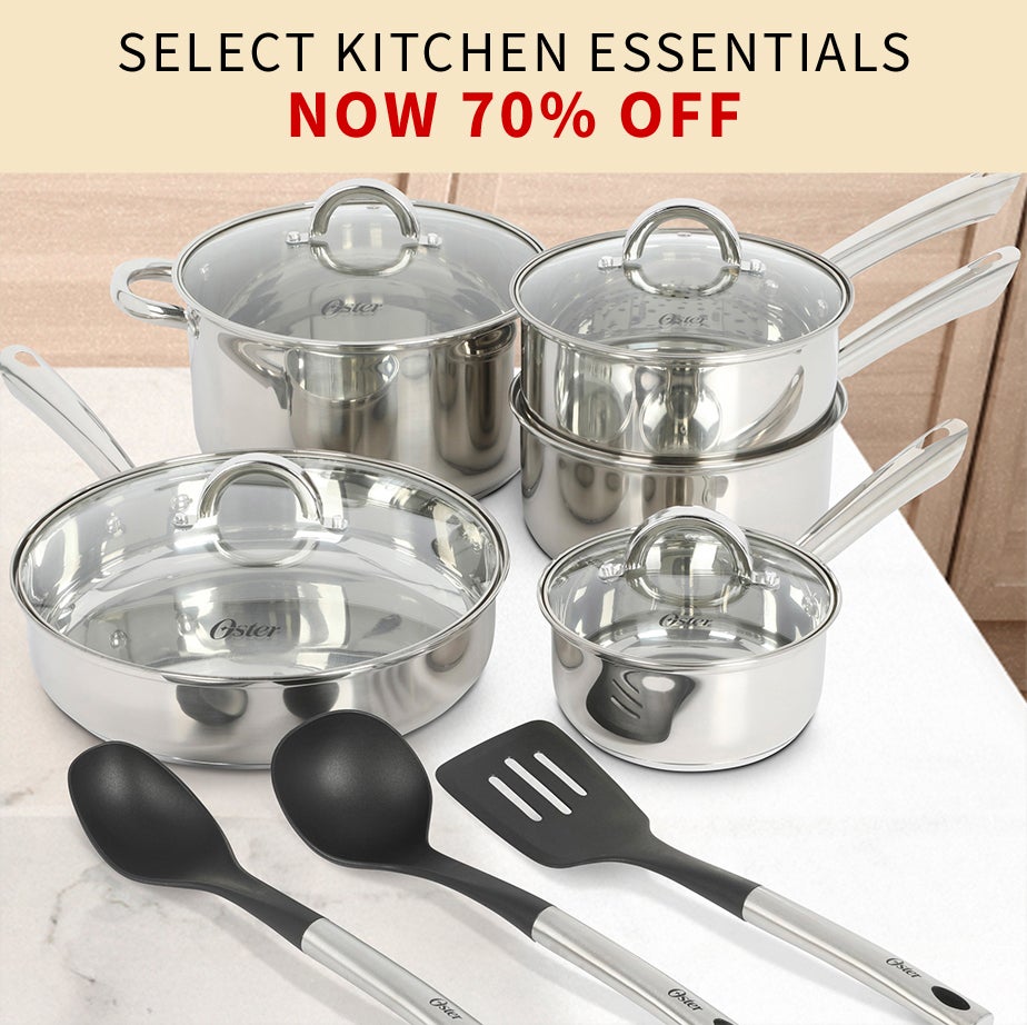 SELECT KITCHEN ESSENTIALS NOW 70% OFF
