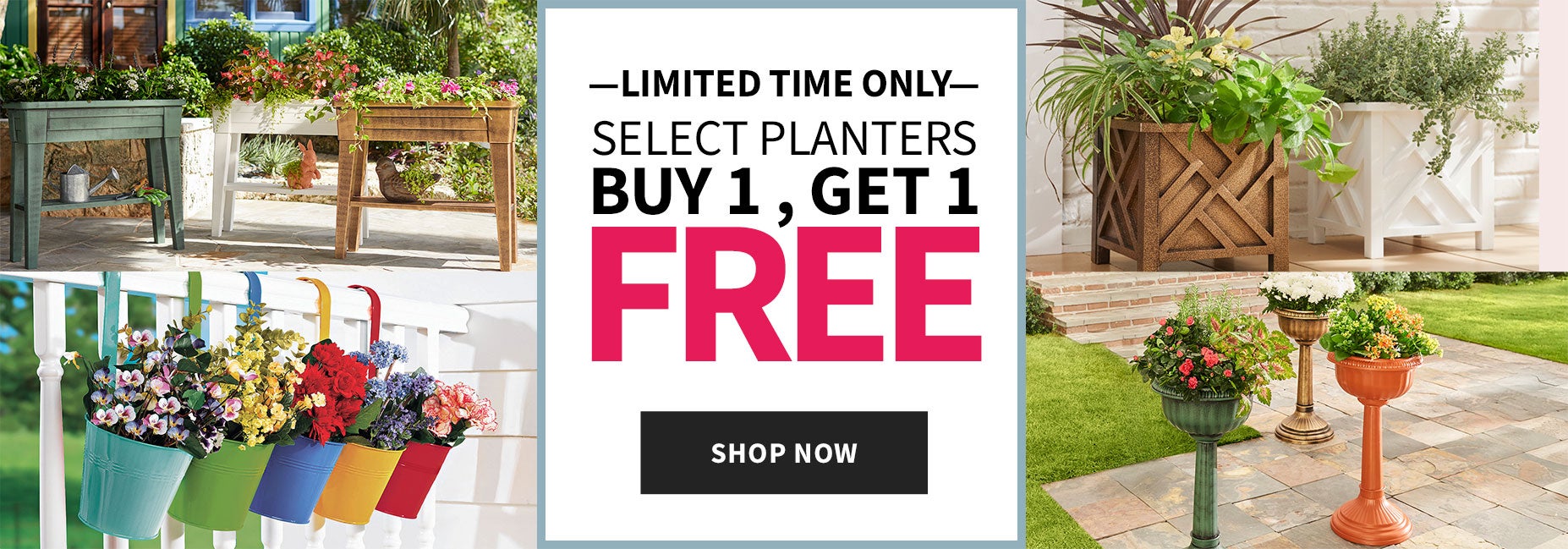 BOGO SELECT PLANTERS