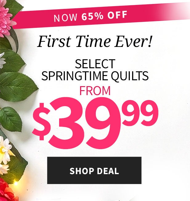 Springtime Quilts 65% Off