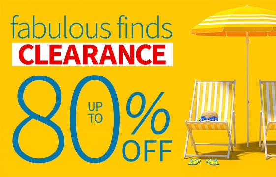 Limited time clearance up to 80% off + take an extra 20% off - No Code Needed