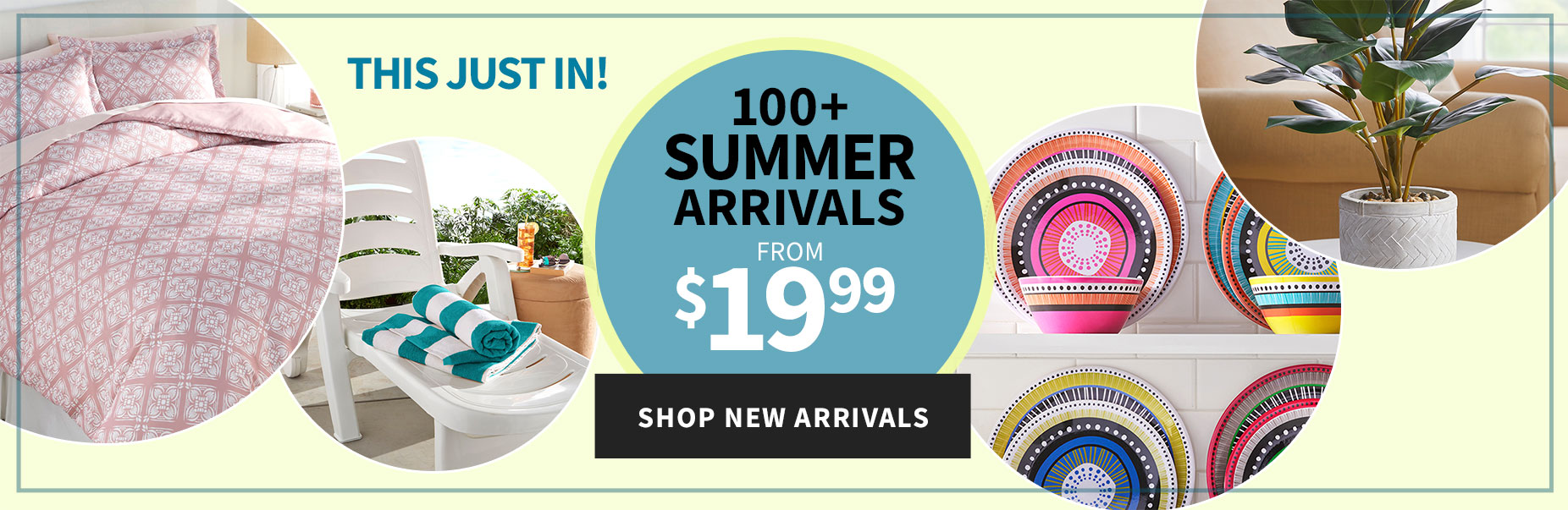 Spring arrivals from $19.99.