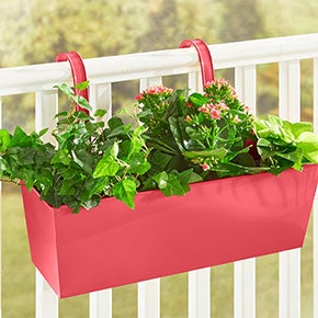 RECTANGULAR HANGING PLANTER
