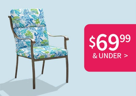 Outdoor Cushions Sale $69.99 and Under 