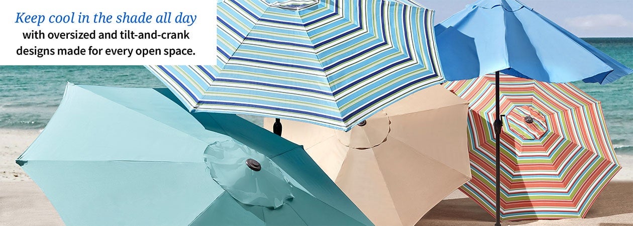 shop BrylaneHome Shop Umbrellas