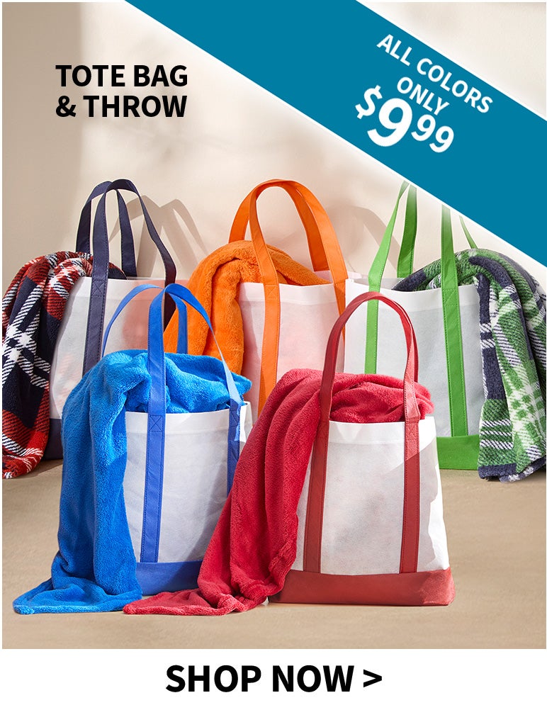 TOTE BAG & THROW