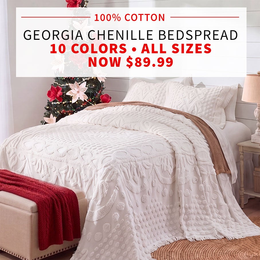 GEORGIA CHENILLE BEDSPREAD