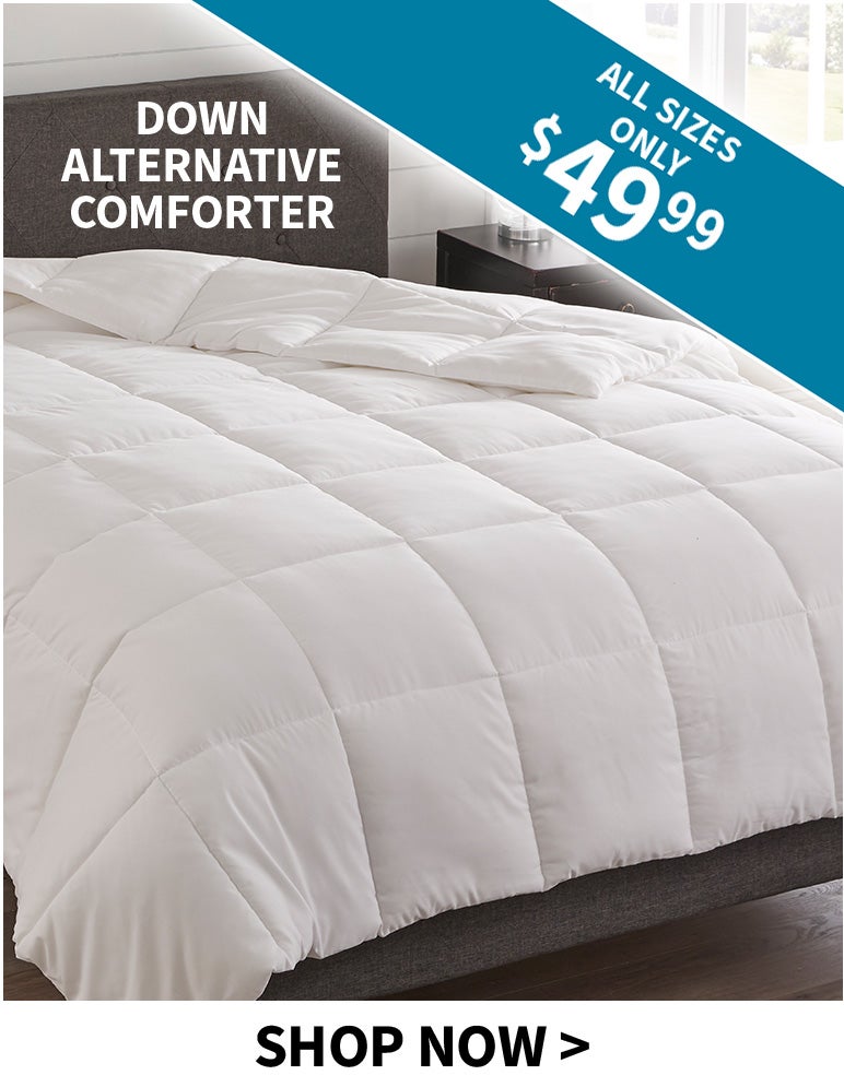 DOWN ALTERNATIVE COMFORTER