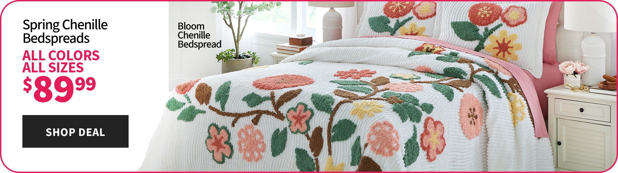 Spring chenille bedspread $89.99 - Image 1